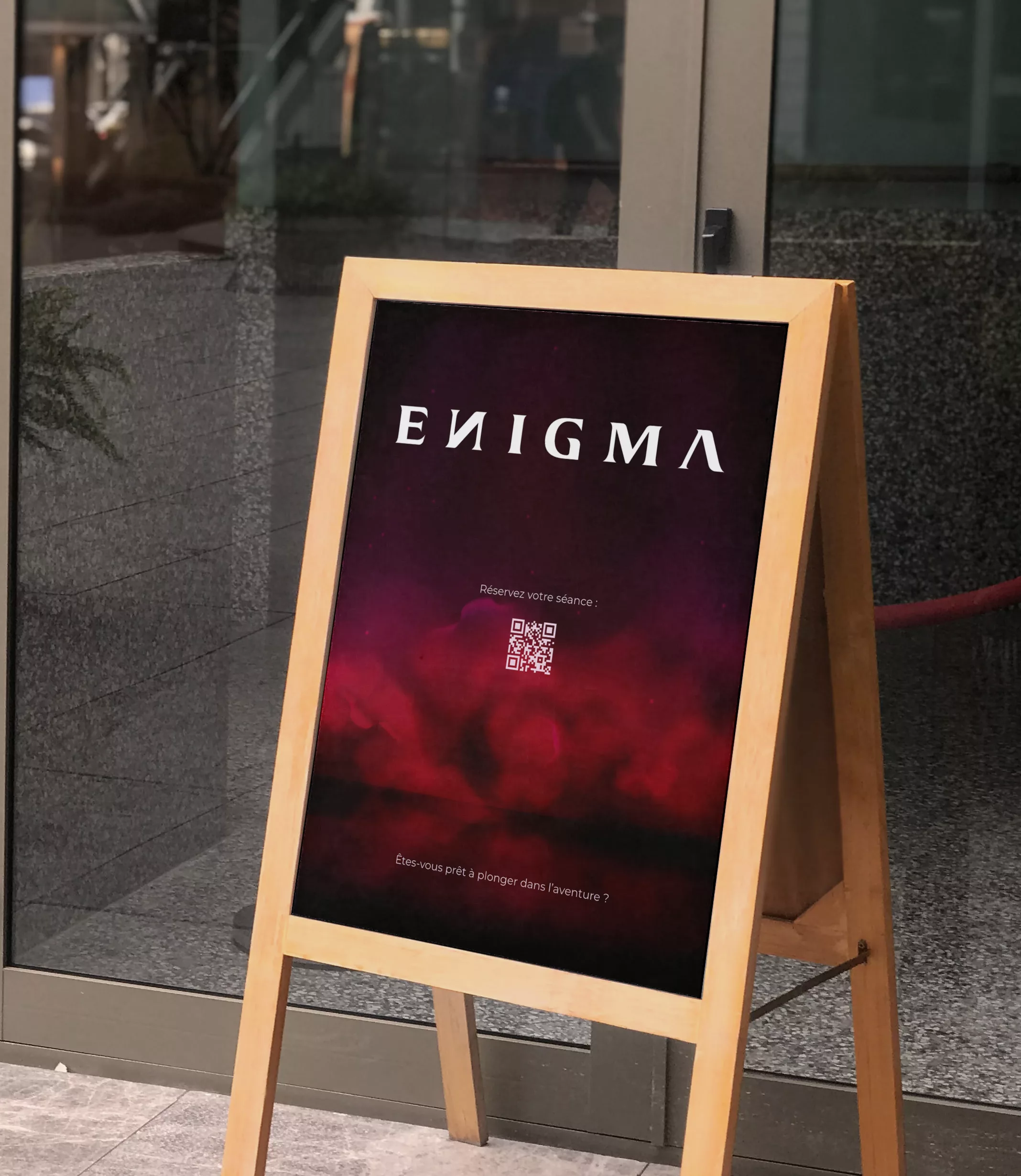 Chevalet extérieur ENIGMA