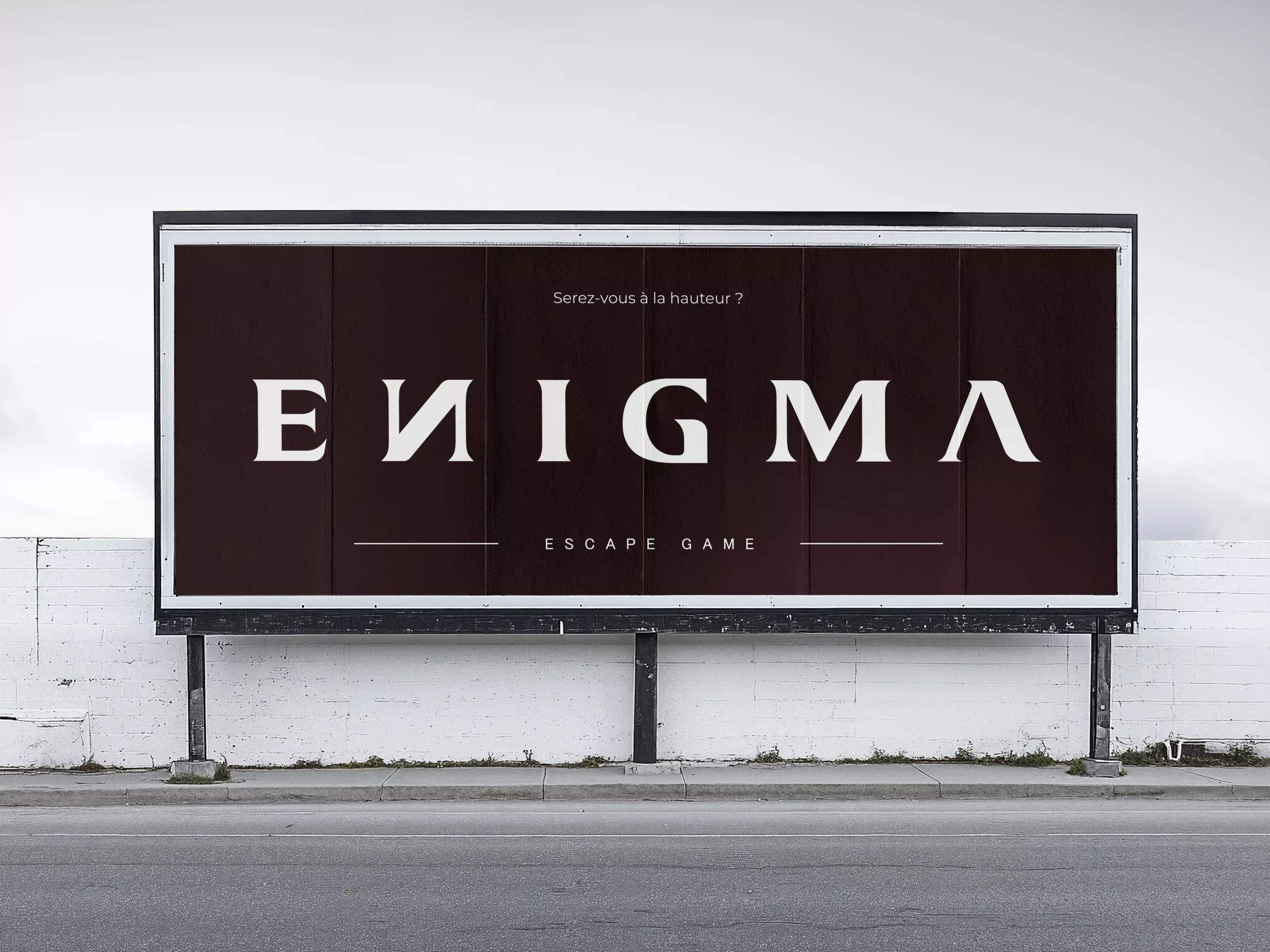 Affichage publicitaire ENIGMA